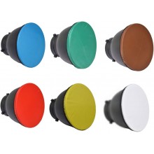 Standard Studio Strobe Reflector Light Soft Diffuser 6 Colors