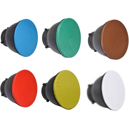 Standard Studio Strobe Reflector Light Soft Diffuser 6 Colors