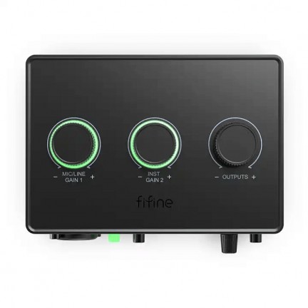 FIFINE AMPLITANK Mixer SC1 Recording Audio Interface