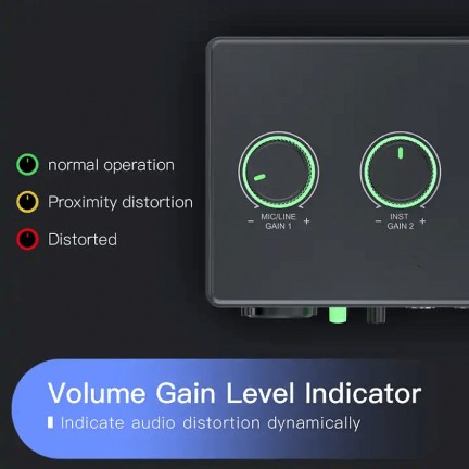 FIFINE AMPLITANK Mixer SC1 Recording Audio Interface