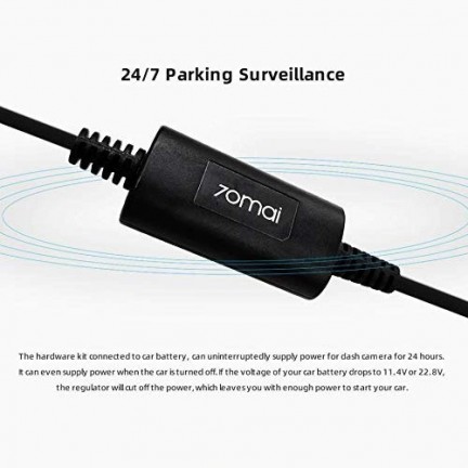 70mai Parking Surveillance Cable Kit UP02 for 70mai Dash Cam