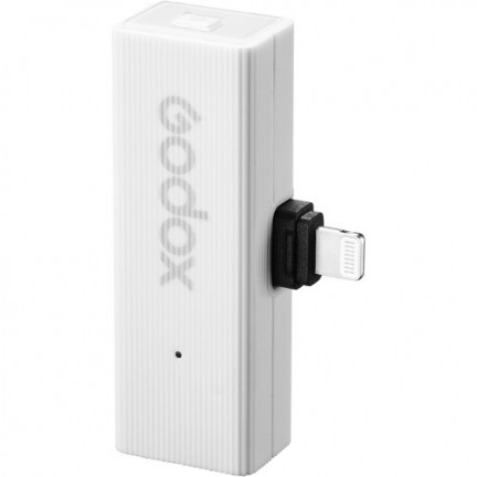 Godox MoveLink Mini LT 2-Person Wireless Microphone System for Cameras & iOS Devices (Cloud White)