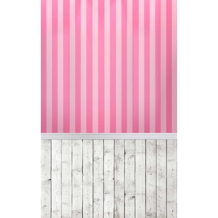 Wood Floor Photography Backdrop Pink Wall Background For Studio