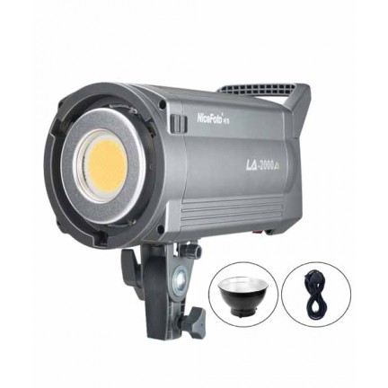 NiceFoto LA-2000A 200W Bi-Color COB LED Video Light