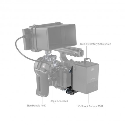 SmallRig Compact V-Mount Battery Mounting System