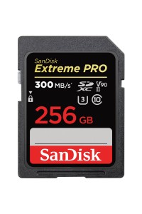 SanDisk 256GB SDXC Extreme PRO UHS-II 300MB/s Card
