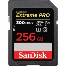 SanDisk 256GB SDXC Extreme PRO UHS-II 300MB/s Card