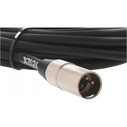 YORX MP-280-6M Bk XLR-M To XLR-F Cable