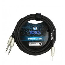 YORX YX-362Prl-2M Bk Aux To Jack Cable