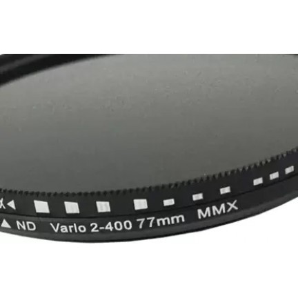 ND2 to ND400 Neutral Density Filter Slim Fader for Camera 77mm