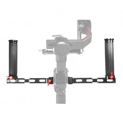 Stabilizer Dual Handle Grip Extended Light Monitor Bracket Stand For RS2/RSC2/RS3/R3