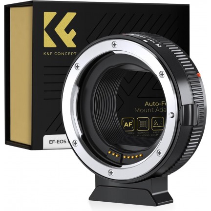 K&F Concept EF to EOS R Auto-Focus Mount Adapter