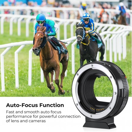 K&F Concept EF to EOS R Auto-Focus Mount Adapter