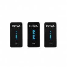 BOYA BY-XM6-S2 2.4GHz Ultra-compact Wireless Microphone System