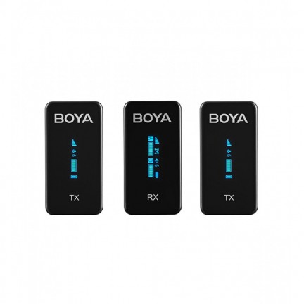 BOYA BY-XM6-S2 2.4GHz Ultra-compact Wireless Microphone System