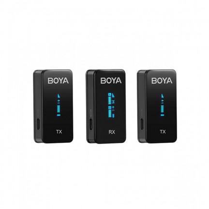 BOYA BY-XM6-S2 2.4GHz Ultra-compact Wireless Microphone System