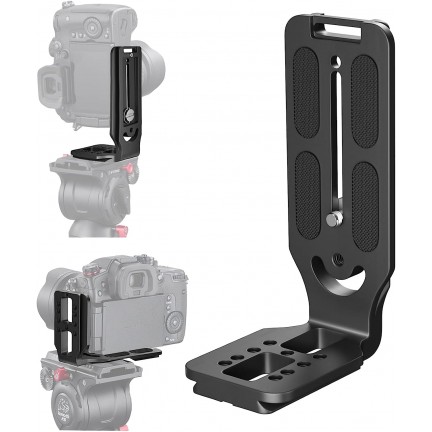 DSLR Camera L Bracket Vertical Horizontal Switching Tripod Quick Release Plate for Canon Nikon Sony Osmo Ronin Zhiyun