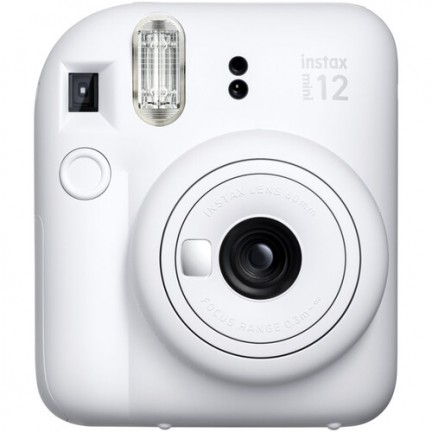 FUJIFILM INSTAX MINI 12 Instant Film Camera (Clay White)