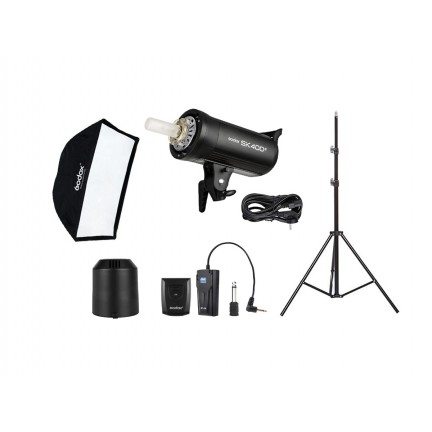 Godox SK400II 1-Light Studio Flash Kit