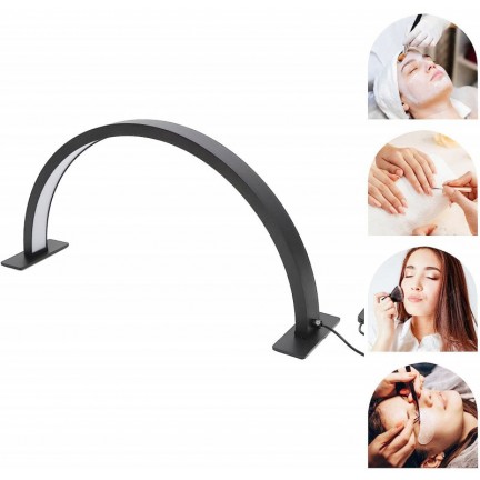 Half Moon Nail Desktop LED Light 75cm Black