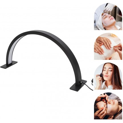 Half Moon Nail Desktop LED Light 58cm Black