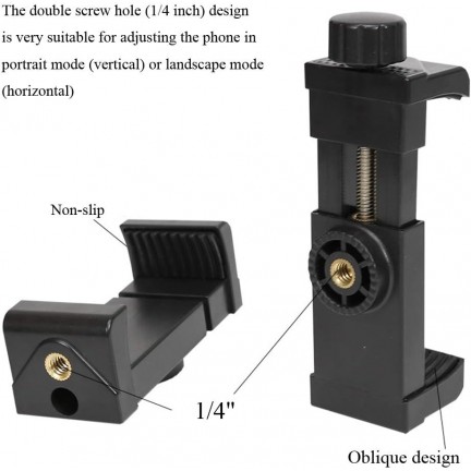 Head-Mounted Mobile Phone Holder First-Person View Video Outdoor Live Bracket for GoPro Action iPhone Samsung Smartphones