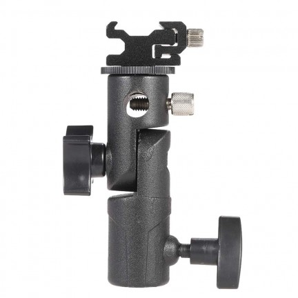 Hot Shoe Speedlite Umbrella Holder Light Stand Bracket E Type