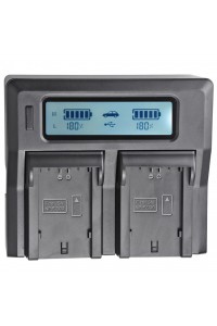 LCD Dual Battery Charger for Sony NP-FZ100