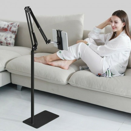 Lazy Floor Mobile Phone Bracket Telescopic Cantilever Live Multi-function Adjustable Tablet Phone Bracket