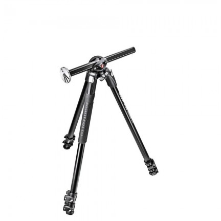 Manfrotto 290 Dual Aluminium 3-Section Tripod Kit With 3-Way Head (MK290DUA3-3W)