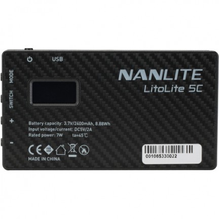 Nanlite Litolite 5C RGBWW LED Pocket Light