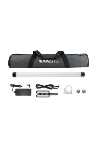 Nanlite PavoTube II 15X 2' RGBWW LED Pixel Tube with Internal Battery 1-Light Kit