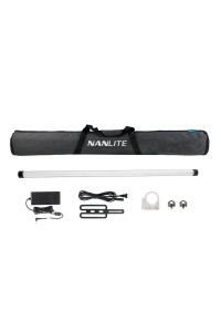 Nanlite PavoTube II 30X 4' RGBWW LED Pixel Tube with Internal Battery 1-Light Kit