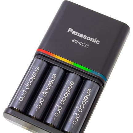 Panasonic Eneloop Pro 4 AA Rechargeable Battery With Charger