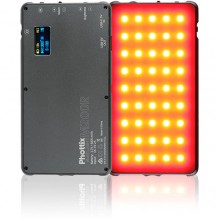 Phottix M200R RGB LED On-Camera Light Panel with USB Power Bank