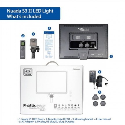 Phottix Nuada S3 II LED Light