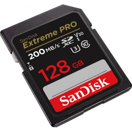 SanDisk Extreme PRO 128 GB SDXC UHS-I 200MB/S Class 10