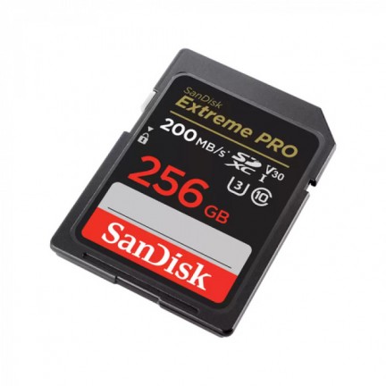 SanDisk Extreme PRO 256 GB SDXC UHS-I 200MB/S Class 10