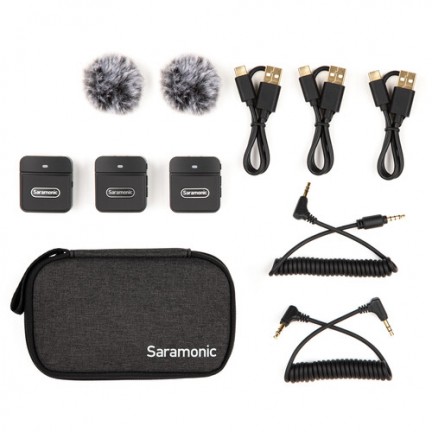 Saramonic Blink 100 B2 2-Person Digital Camera-Mount Wireless Clip-On Microphone System