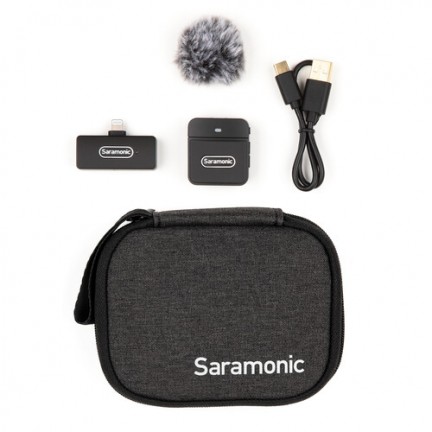 Saramonic Blink 100 B3 Compact Digital Wireless Clip-On Microphone System with Lightning Connector