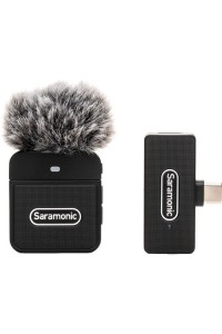  Saramonic Blink 100 B5 Compact Digital Wireless Clip-On Microphone System with USB-C Connector