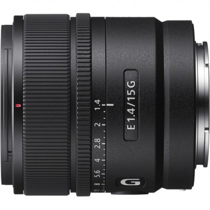 Sony E 15mm f/1.4 G Lens