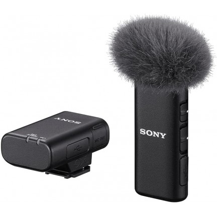 Sony ECM-W2BT Camera-Mount Digital Bluetooth Wireless Microphone System for Sony Cameras