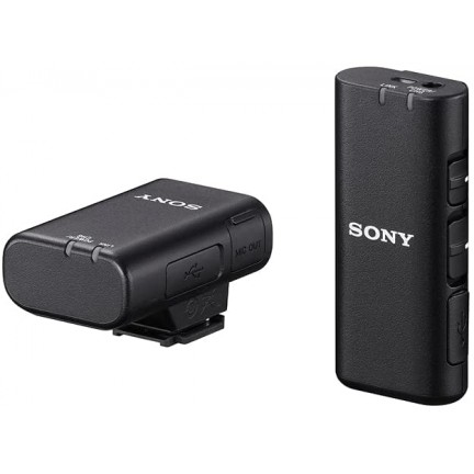 Sony ECM-W2BT Camera-Mount Digital Bluetooth Wireless Microphone System for Sony Cameras