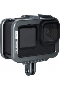 TELESIN Aluminium Alloy Frame Case for GoPro Hero 11/10/9