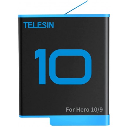 TELESIN Battery for GoPro Hero 10 Hero 9 Black Camera Battery