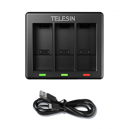 Telesin Triple Battery Charger for GoPro 9