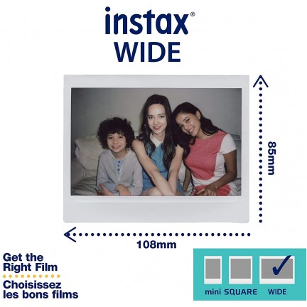 FUJIFILM INSTAX Wide Instant Film (10 Exposures)