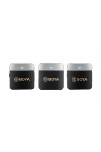 BOYA BY-M1V2 2.4GHz Dual-Channel Wireless Microphone System