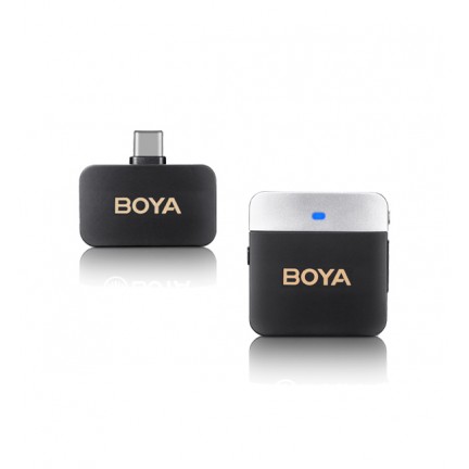 BOYA BY-M1V3 2.4GHz Dual-Channel Wireless Microphone System